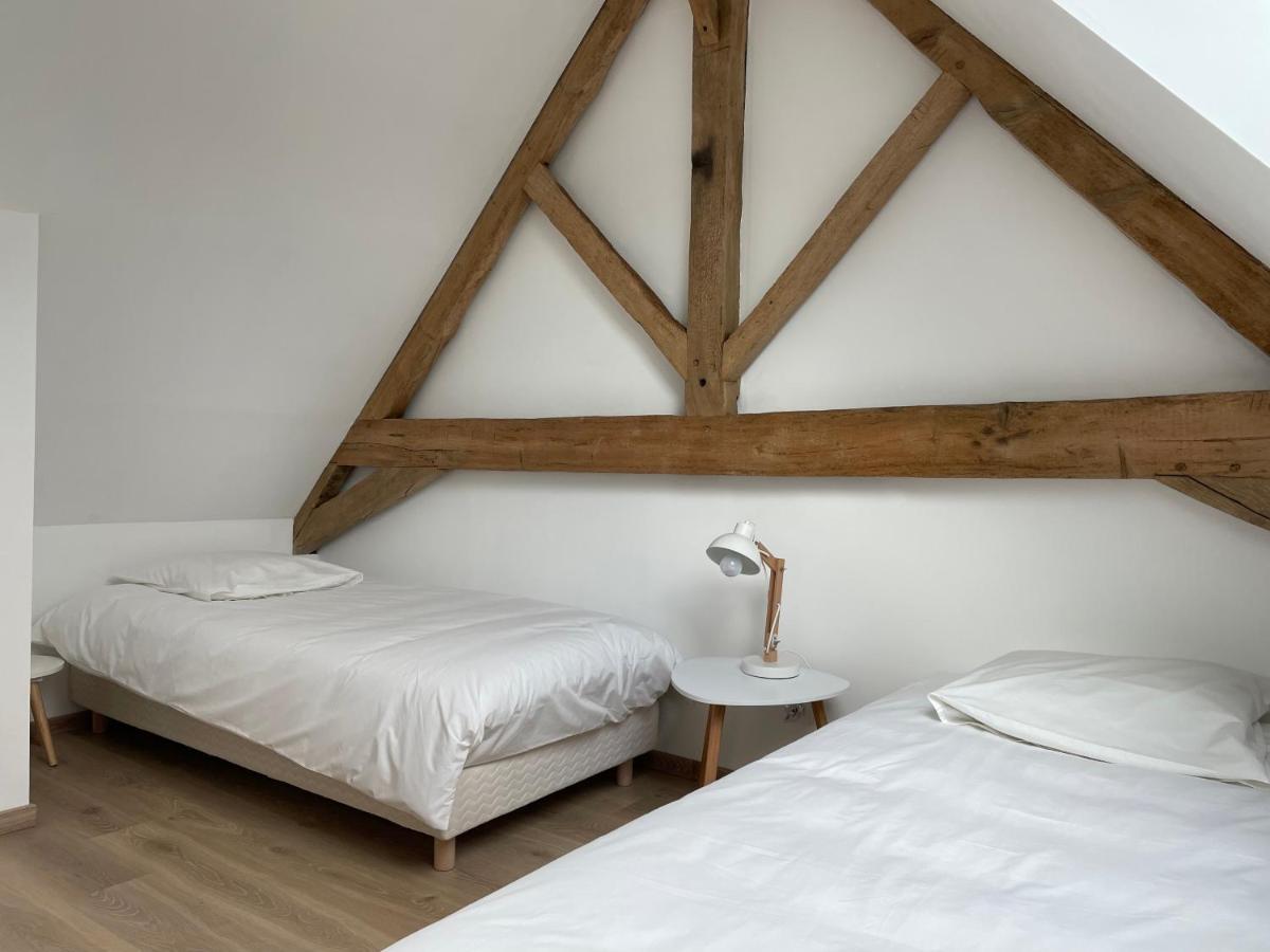 Gite 2 Ferme De La Haute エスカル エクステリア 写真
